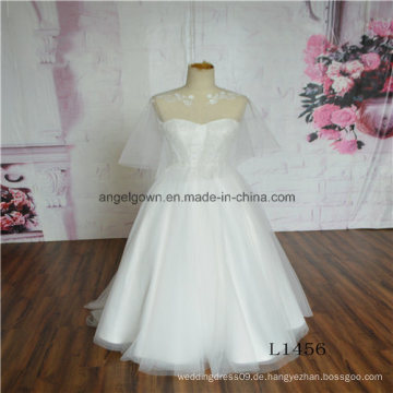 Bodenlangen Spitze A-Line New Style Brautkleid